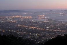 Bay Area Seen from Grizzly Peak-Dan Schreiber-Photographic Print