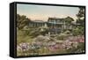 Dan Sing Fan Tea House, Ogunquit, Maine-null-Framed Stretched Canvas