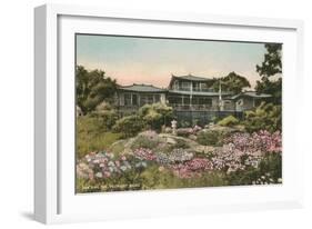 Dan Sing Fan Tea House, Ogunquit, Maine-null-Framed Art Print