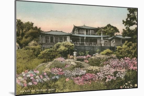 Dan Sing Fan Tea House, Ogunquit, Maine-null-Mounted Art Print