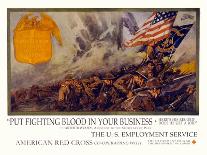 Put Fighting Blood in your Business-Dan Smith-Framed Stretched Canvas