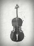 Black and White Violin-Dan Sproul-Art Print