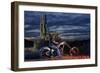 Dan Stewart on Chopper Bike, Scottsdale, Arizona, Usa Mr-Christian Heeb-Framed Photographic Print