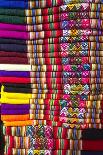 Colorful Peruvian Blankets-Dana Hoff-Photographic Print
