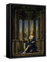 Danae, 1527-Jan Gossaert-Framed Stretched Canvas