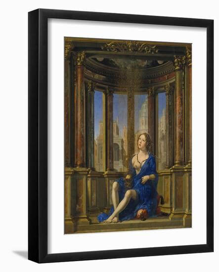 Danae, 1527-Jan Gossaert-Framed Giclee Print