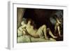 Danae, 1545-46-Titian (Tiziano Vecelli)-Framed Premium Giclee Print