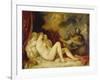 Danae, 1553-Titian (Tiziano Vecelli)-Framed Giclee Print