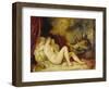 Danae, 1553-Titian (Tiziano Vecelli)-Framed Giclee Print