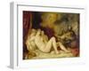 Danae, 1553-Titian (Tiziano Vecelli)-Framed Giclee Print