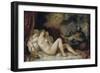 Danae, 1553-Titian (Tiziano Vecelli)-Framed Giclee Print
