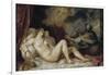 Danae, 1553-Titian (Tiziano Vecelli)-Framed Giclee Print