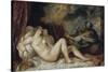 Danae, 1553-Titian (Tiziano Vecelli)-Stretched Canvas