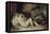 Danae, 1553-Titian (Tiziano Vecelli)-Framed Stretched Canvas