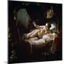 Danae, 1636-Rembrandt van Rijn-Mounted Giclee Print