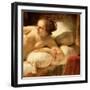 Danae, 1643 (Detail)-Rembrandt van Rijn-Framed Giclee Print