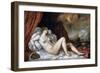 Danae, 16th Century-Titian (Tiziano Vecelli)-Framed Giclee Print