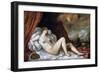 Danae, 16th Century-Titian (Tiziano Vecelli)-Framed Giclee Print