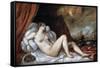 Danae, 16th Century-Titian (Tiziano Vecelli)-Framed Stretched Canvas