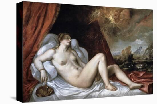 Danae, 16th Century-Titian (Tiziano Vecelli)-Stretched Canvas