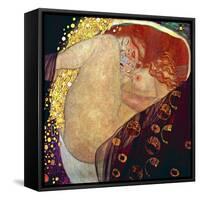 Danae, 1907-1908-Gustav Klimt-Framed Stretched Canvas