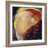 Danae, 1907-1908-Gustav Klimt-Framed Art Print