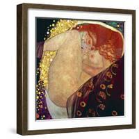 Danae, 1907-1908-Gustav Klimt-Framed Art Print