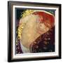 Danae, 1907-1908-Gustav Klimt-Framed Art Print