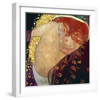 Danae, 1907-1908-Gustav Klimt-Framed Art Print