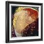 Danae, 1907-1908-Gustav Klimt-Framed Art Print