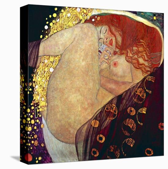Danae, 1907-1908-Gustav Klimt-Stretched Canvas