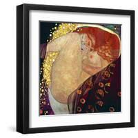 Danae, 1907-1908-Gustav Klimt-Framed Art Print