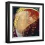 Danae, 1907-1908-Gustav Klimt-Framed Art Print