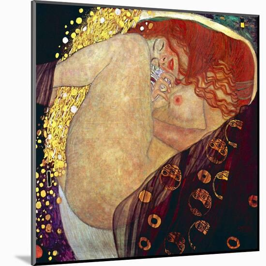 Danae, 1907-1908-Gustav Klimt-Mounted Art Print