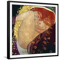 Danae, 1907-1908-Gustav Klimt-Framed Premium Giclee Print