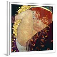 Danae, 1907-1908-Gustav Klimt-Framed Premium Giclee Print