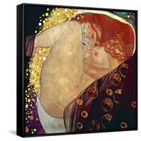 Danae, 1907-1908-Gustav Klimt-Framed Stretched Canvas