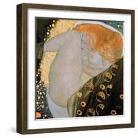 Danae, 1907-Gustav Klimt-Framed Giclee Print