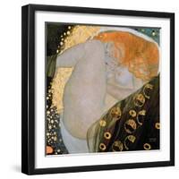 Danae, 1907-Gustav Klimt-Framed Giclee Print