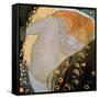 Danae, 1907-Gustav Klimt-Framed Stretched Canvas