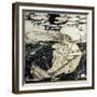 Danae and her son Perseus, 1903-Arthur Rackham-Framed Giclee Print