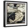 Danae and her son Perseus, 1903-Arthur Rackham-Framed Giclee Print