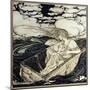 Danae and her son Perseus, 1903-Arthur Rackham-Mounted Giclee Print