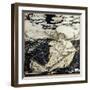 Danae and her son Perseus, 1903-Arthur Rackham-Framed Giclee Print