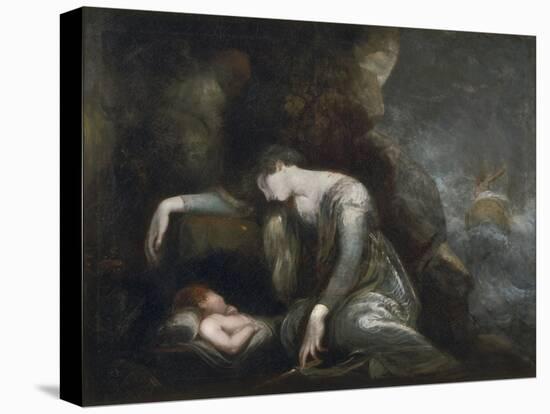 Danaë and Perseus on Seriphos, 1785-90-Henry Fuseli-Stretched Canvas