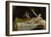 Danaë and the Shower of Gold, 1621-3-Orazio Gentileschi-Framed Giclee Print