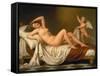 Danaë and the Shower of Gold, 1787-Adolf Ulrik Wertmüller-Framed Stretched Canvas