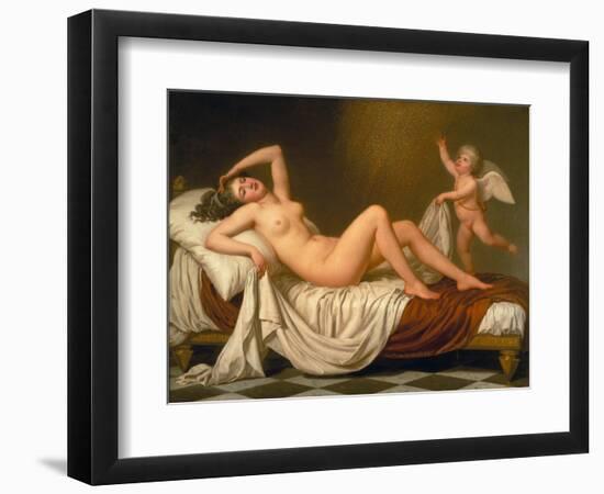 Danaë and the Shower of Gold, 1787-Adolf Ulrik Wertmüller-Framed Premium Giclee Print