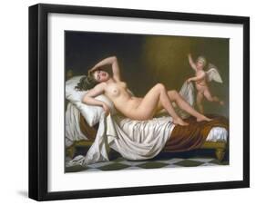 Danaë and the Shower of Gold-Adolf Ulrik Wertmüller-Framed Giclee Print