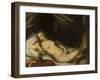 Danaë and the Shower of Gold-Italian School-Framed Giclee Print